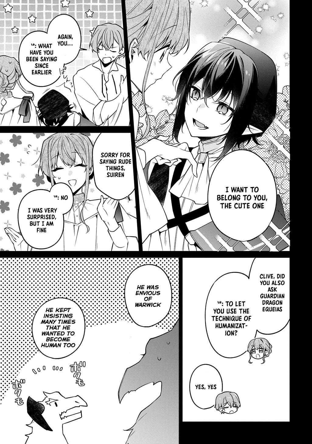 The lovery Flower Girl Who Prayed For Love with a Caged Dragon kight Chapter 16 Page 7